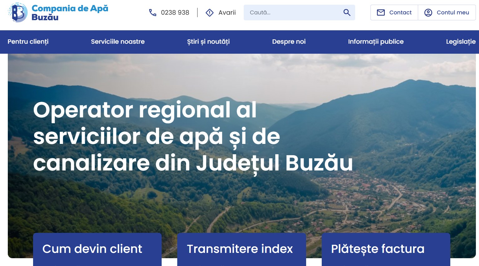 Compania de apa BUZAU